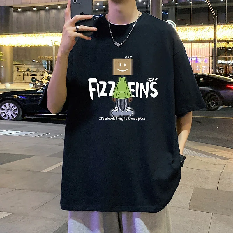 Men's Summer Casual Cotton Short-Sleeve Tee