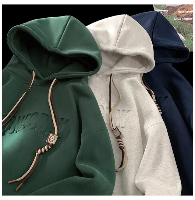 2025 New Men's Heavyweight Hoodie (Cityboy Style) Detail