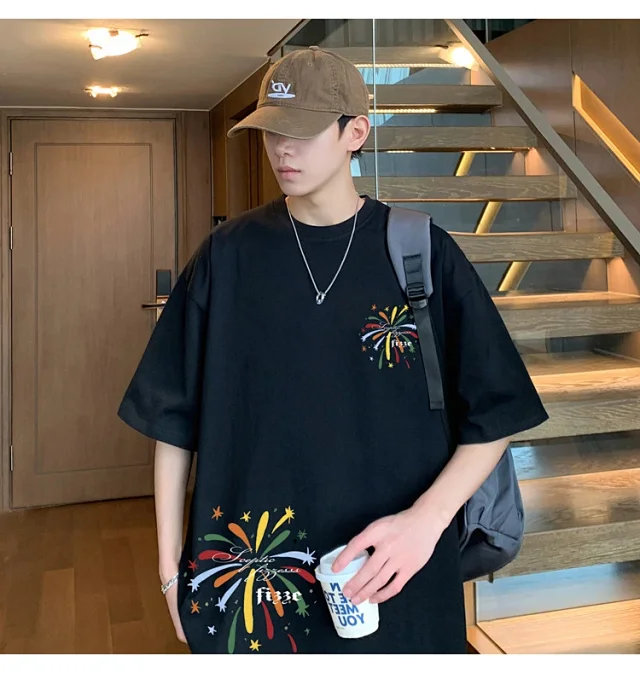 Men's Summer 2025 Heavyweight Cotton Tee Detail