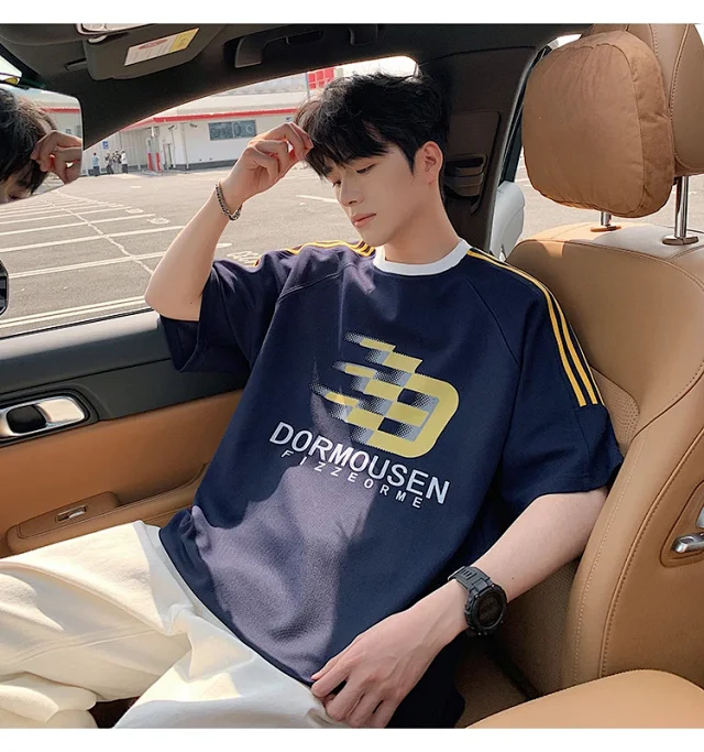Men's Summer 2025 Street Casual T-Shirt Detail