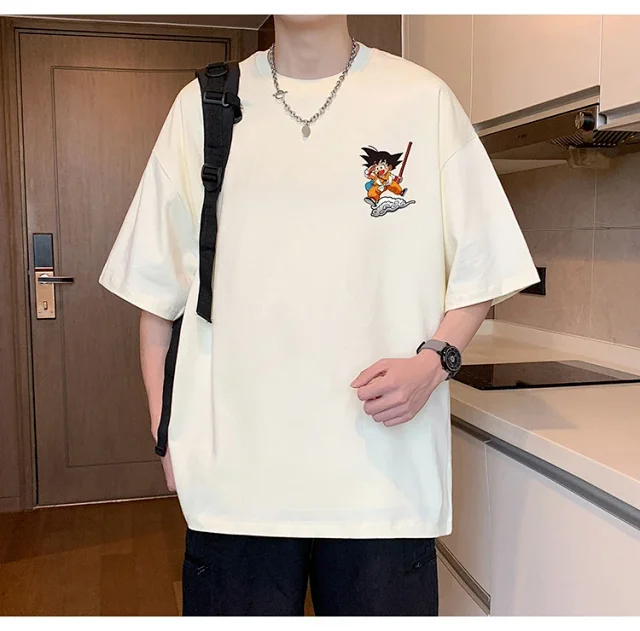 2025 Men's Cartoon Wukong Summer Tee Detail