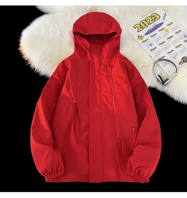 Men's 3-in-1 Waterproof Windproof Outdoor Jacket Detail