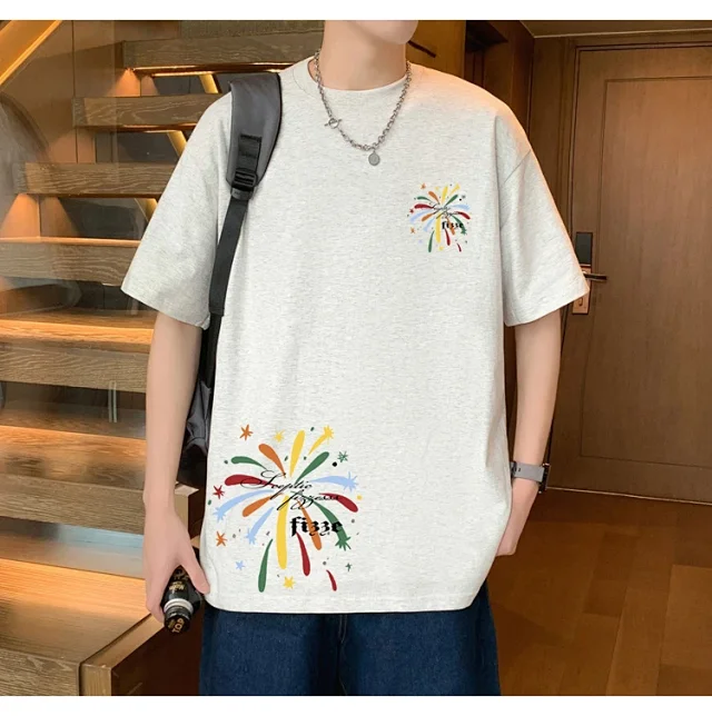 Men's Summer 2025 Heavyweight Cotton Tee Detail