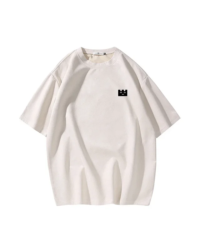 Men's Heavyweight Cotton Sturdy Short-Sleeve Tee Detail