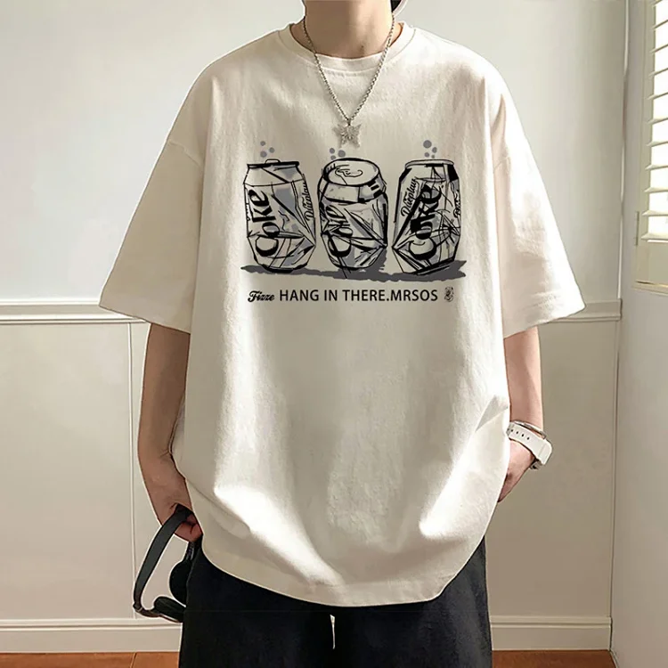 2025 Men's Summer Cotton Oversized Tee