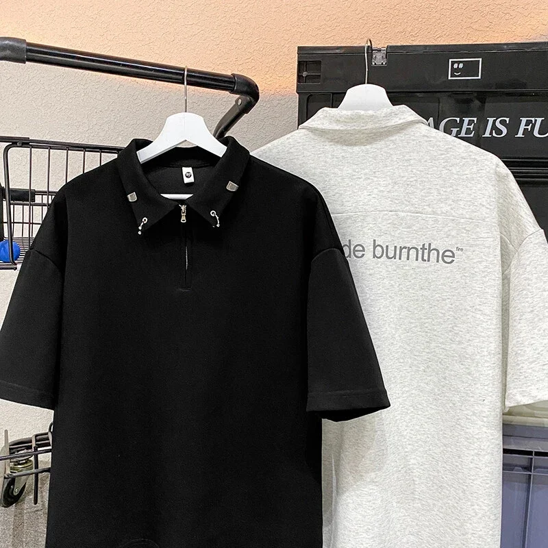 Men's Heavyweight Half-Zip Cleanfit Polo