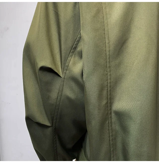 Men's Vintage American Oversized Bomber Jacket Detail