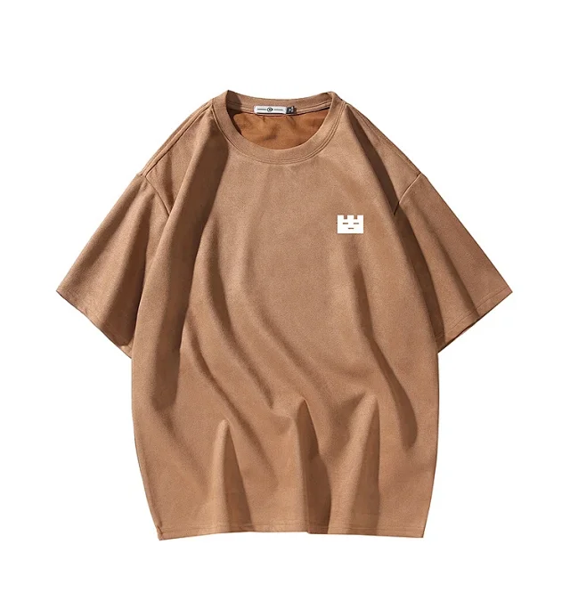 Men's Heavyweight Cotton Sturdy Short-Sleeve Tee Detail