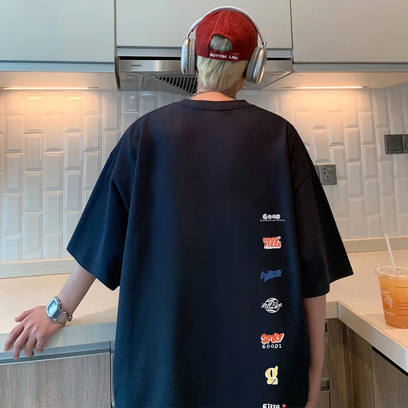 Men's Summer Oversize Round Neck Tee