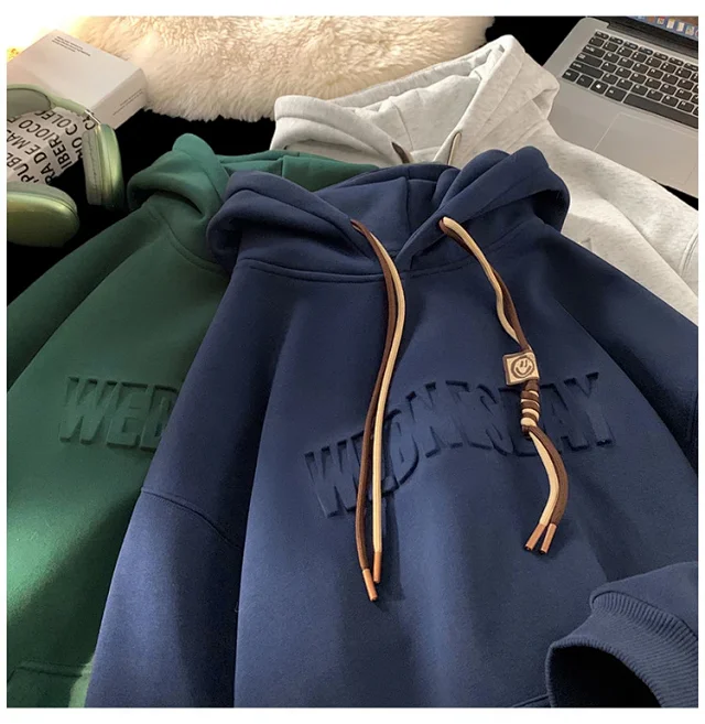 2025 New Men's Heavyweight Hoodie (Cityboy Style) Detail
