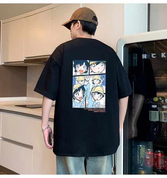 Men's Oversized Graphic Tee Summer 2025 Detail