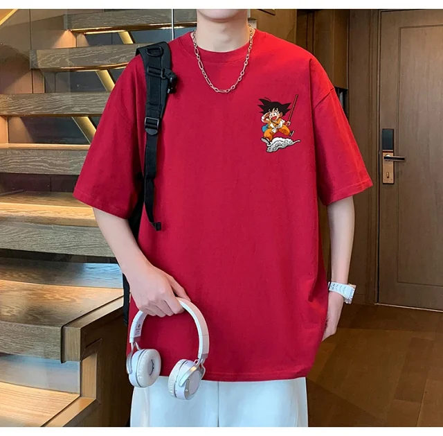 2025 Men's Cartoon Wukong Summer Tee Detail