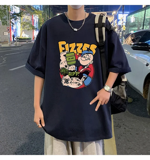 2025 Summer Men's Heavyweight Cotton T-Shirt Detail