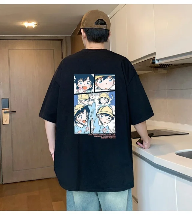 Men's Oversized Graphic Tee Summer 2025 Detail