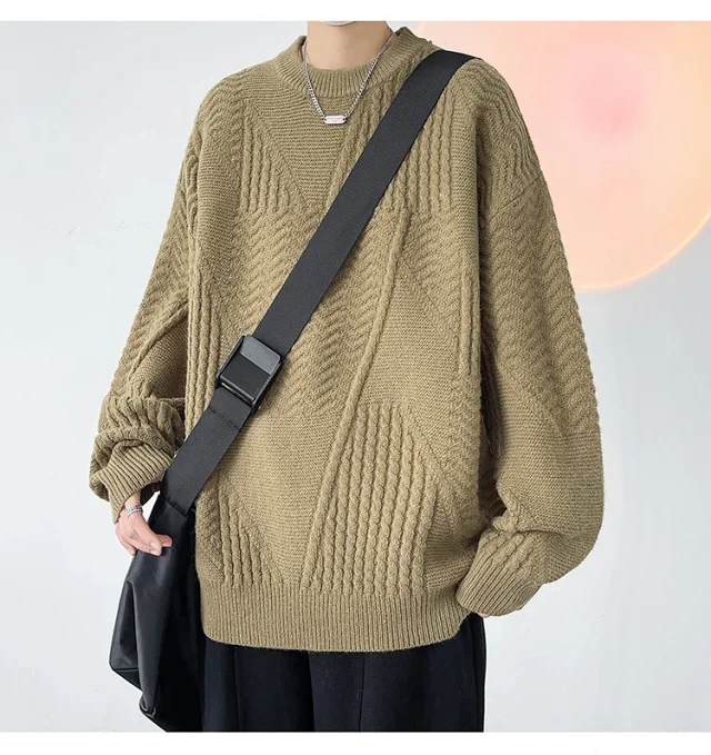 Vintage American Boyfriend Sweater Unisex Detail