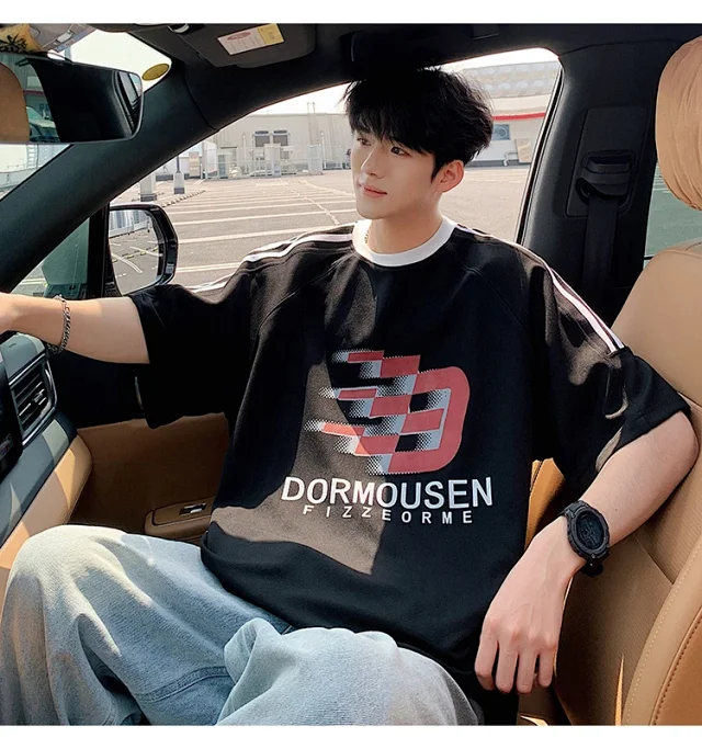 Men's Summer 2025 Street Casual T-Shirt Detail