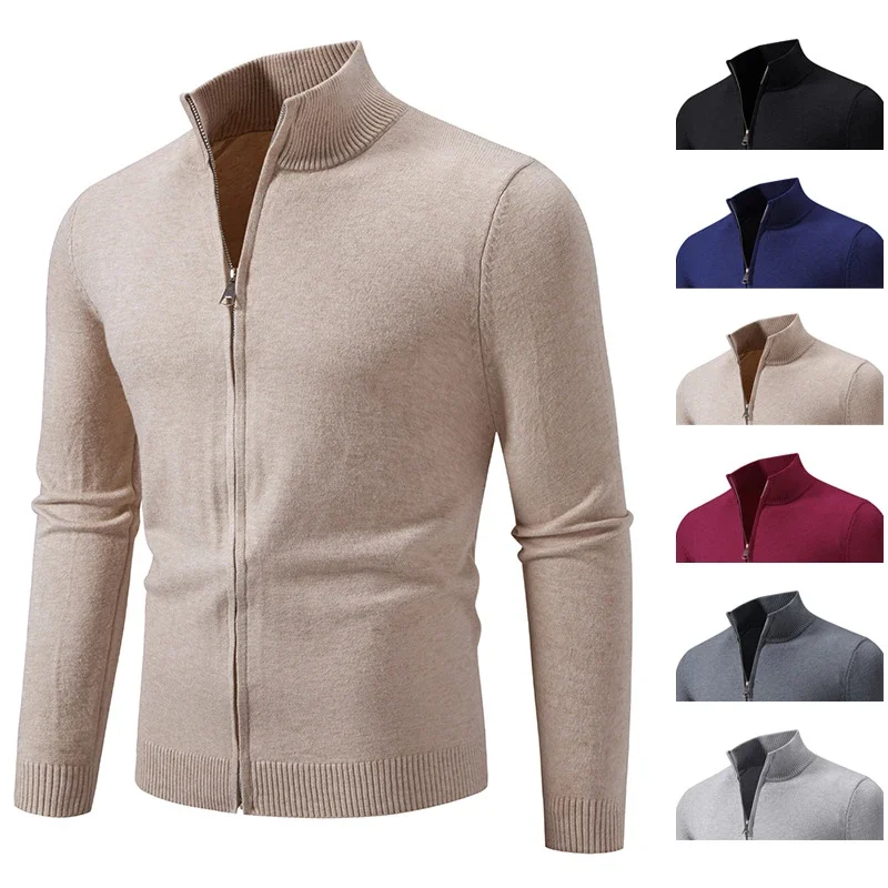 Ruisheng Men's Autumn/Winter Knit Cardigan