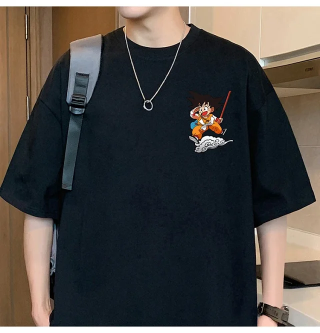 2025 Men's Cartoon Wukong Summer Tee Detail