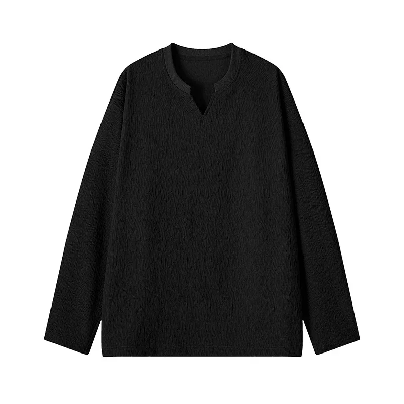 Cleanfit Men's Textured Long Sleeve Tee
