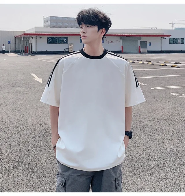 Men's Oversized Breathable Tee HK 2025 Detail