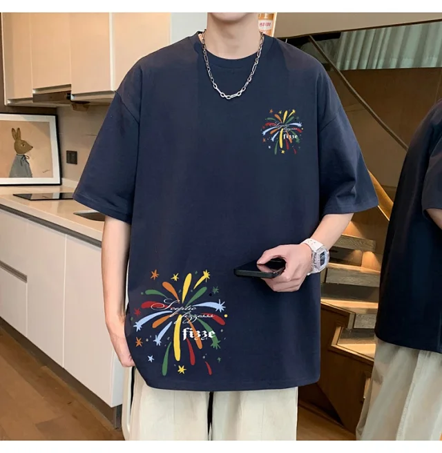 Men's Summer 2025 Heavyweight Cotton Tee Detail