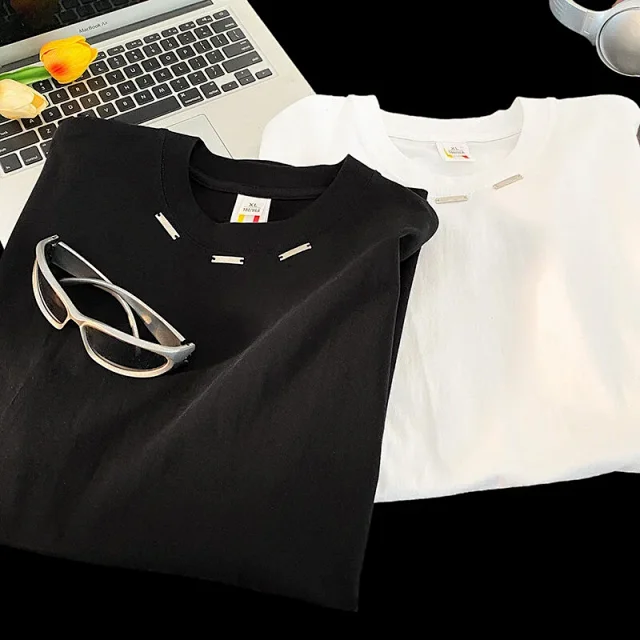 Men's Heavyweight Crew Neck Tee 2025 Detail