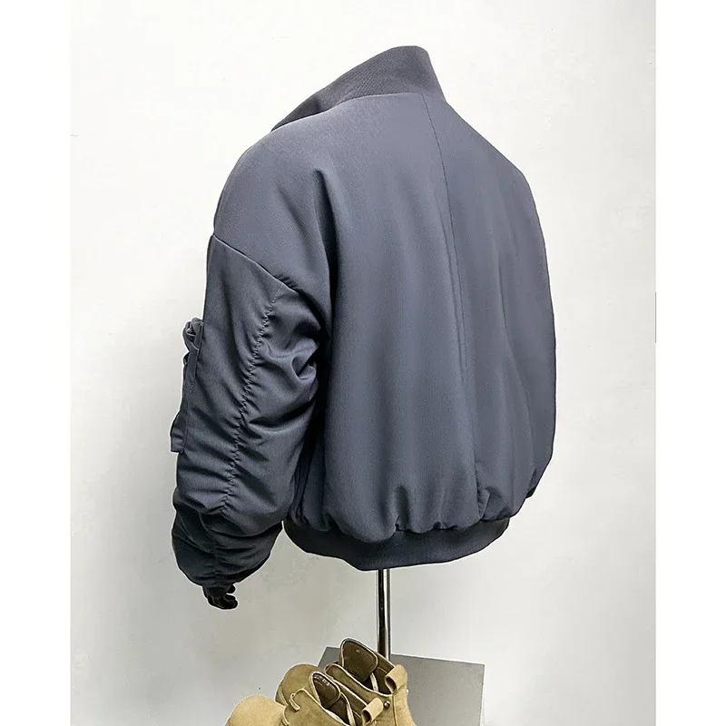 Men's Clean Fit Short Bomber Jacket