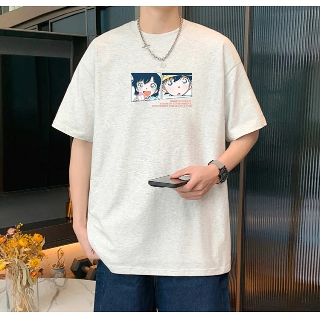Men's Oversized Graphic Tee Summer 2025 Detail