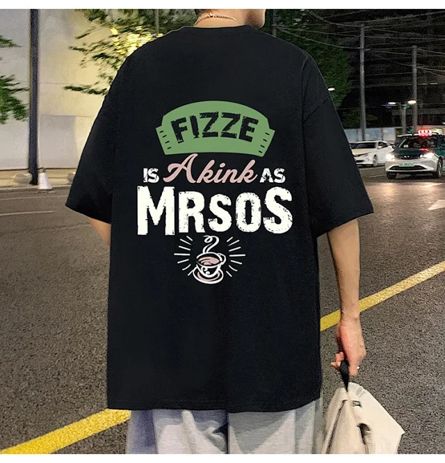 Men's Heavyweight Cotton Short Sleeve T-Shirt Detail