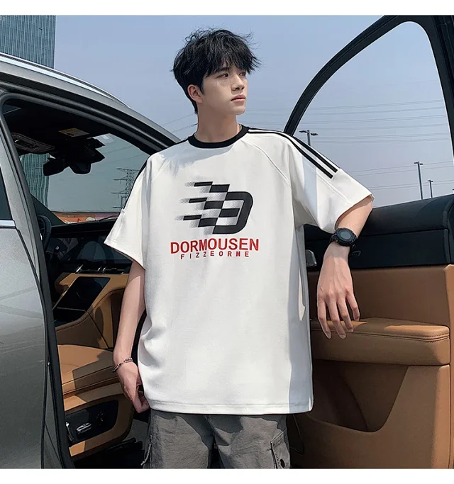 Men's Summer 2025 Street Casual T-Shirt Detail