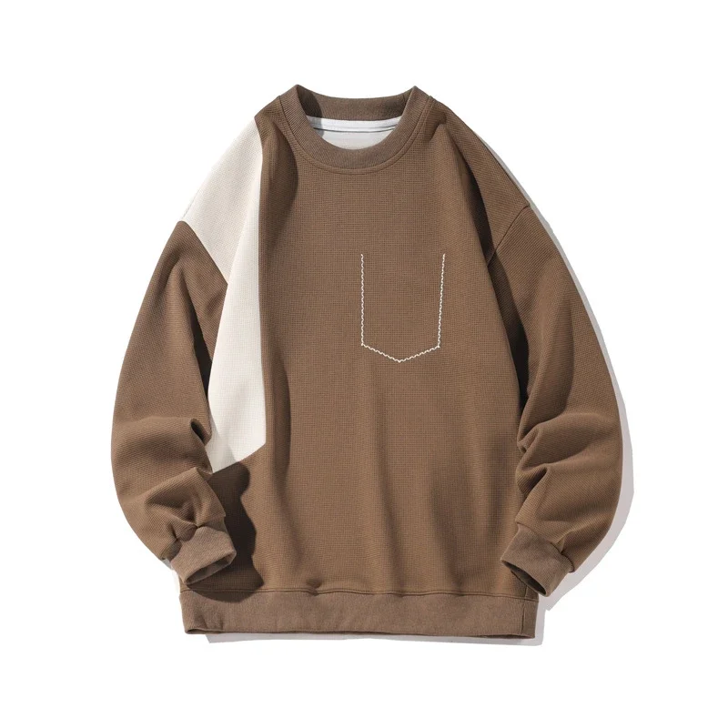 Men's Premium Color-Block Oversized Sweatshirt