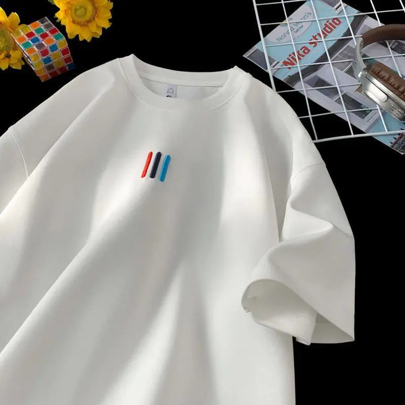 Summer 2025 Men's Heavyweight Embroidered Tee