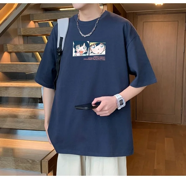 Men's Oversized Graphic Tee Summer 2025 Detail