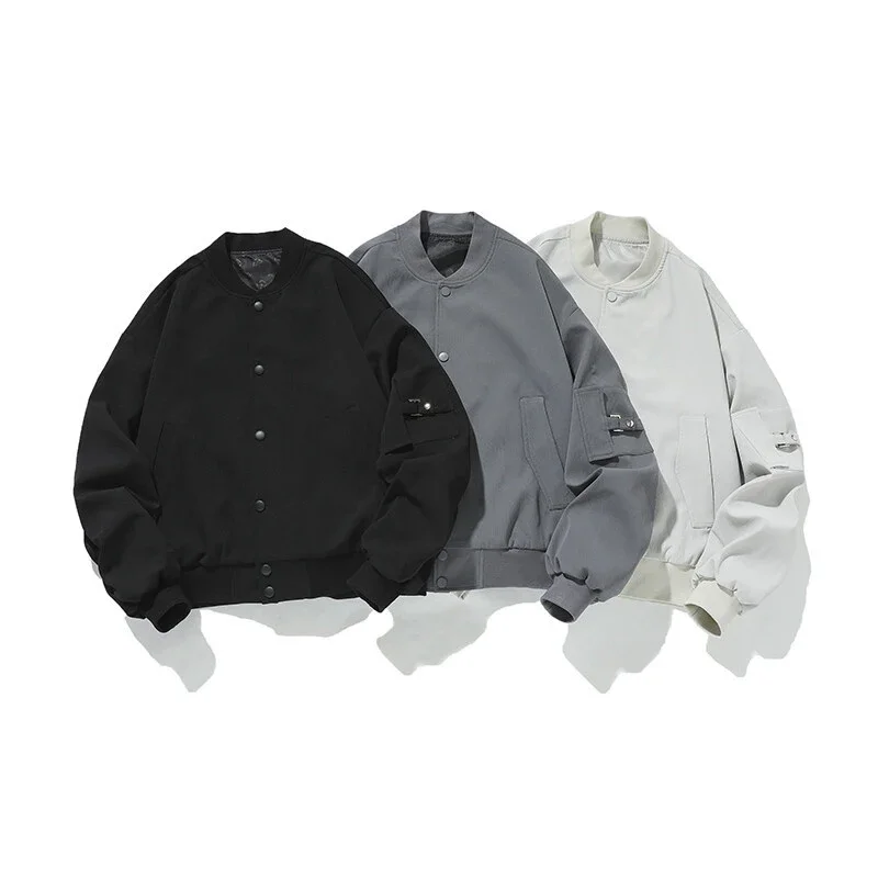 Youth Vintage Casual Bomber Jacket