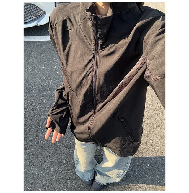 Men's UPF50+ Mesh Quick-Dry Sun Jacket Detail
