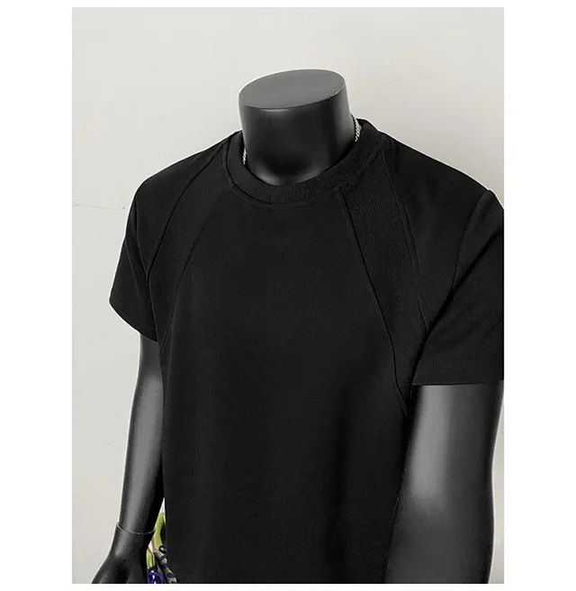 Design Space Cotton Breathable Short-Sleeve Tee Detail