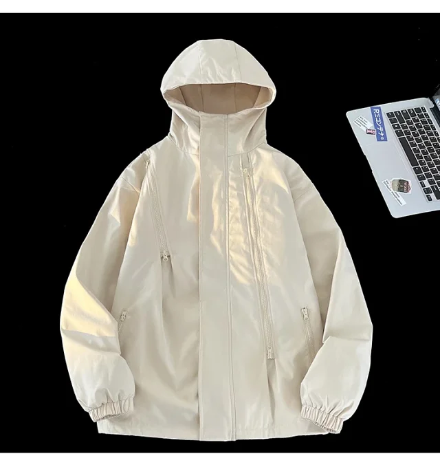 Men's 3-in-1 Waterproof Windproof Outdoor Jacket Detail