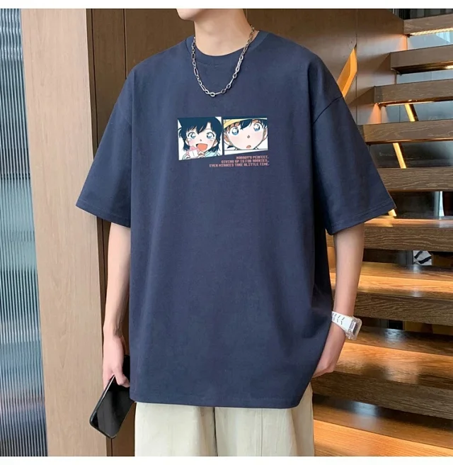 Men's Oversized Graphic Tee Summer 2025 Detail