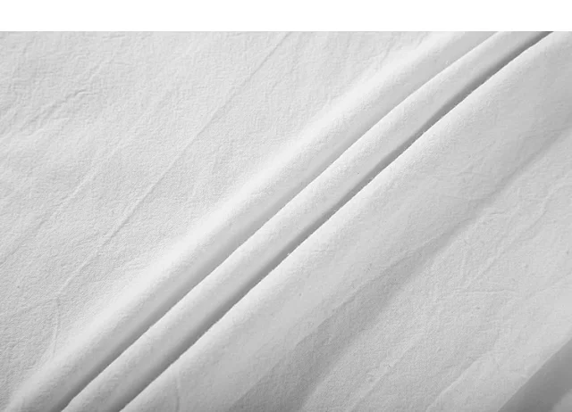 Men's Japanese Style Cotton Linen Tee Detail