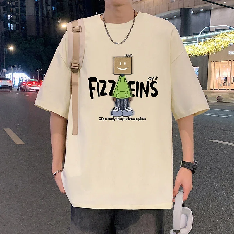 Men's Summer Casual Cotton Short-Sleeve Tee