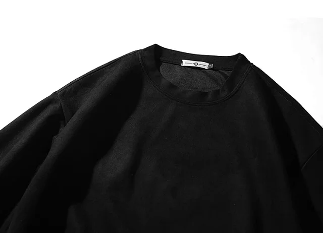 Men's Heavyweight Cotton Sturdy Short-Sleeve Tee Detail