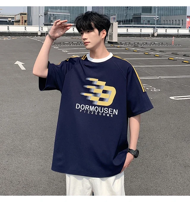 Men's Summer 2025 Street Casual T-Shirt Detail