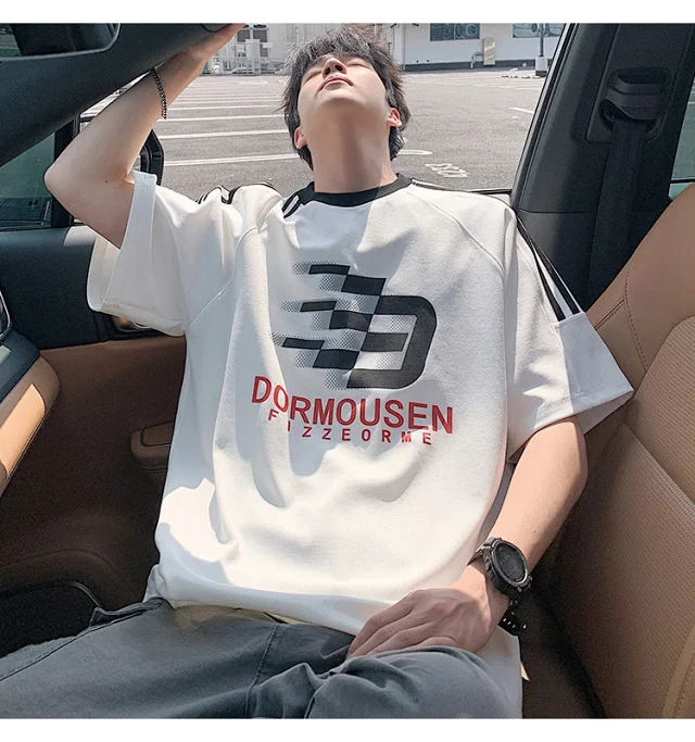 Men's Summer 2025 Street Casual T-Shirt Detail