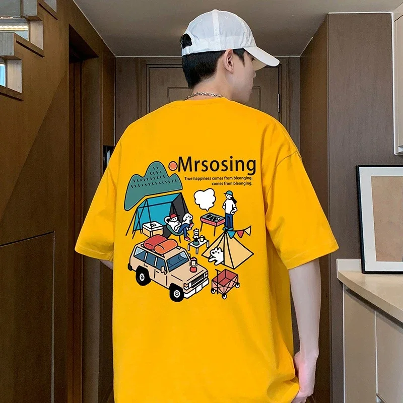 Cotton Short-sleeve T-shirt for Boys Summer 2025