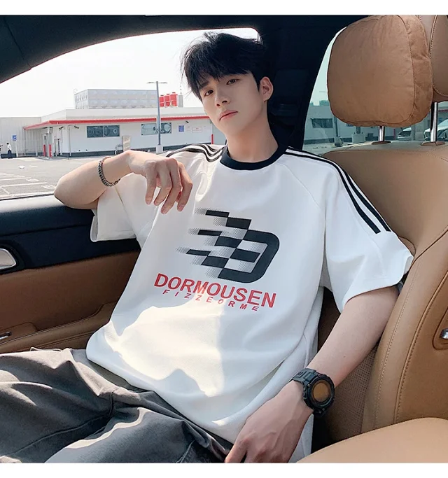 Men's Summer 2025 Street Casual T-Shirt Detail