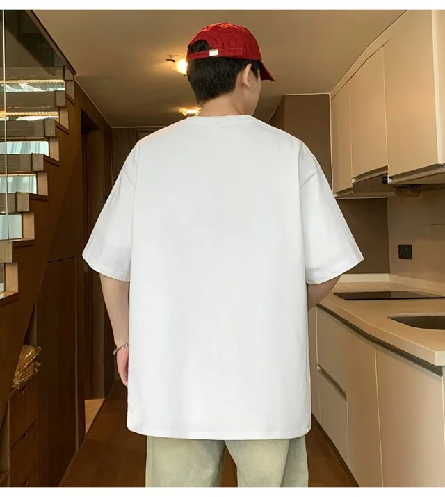 2025 Men's Summer Oversize Tee Detail