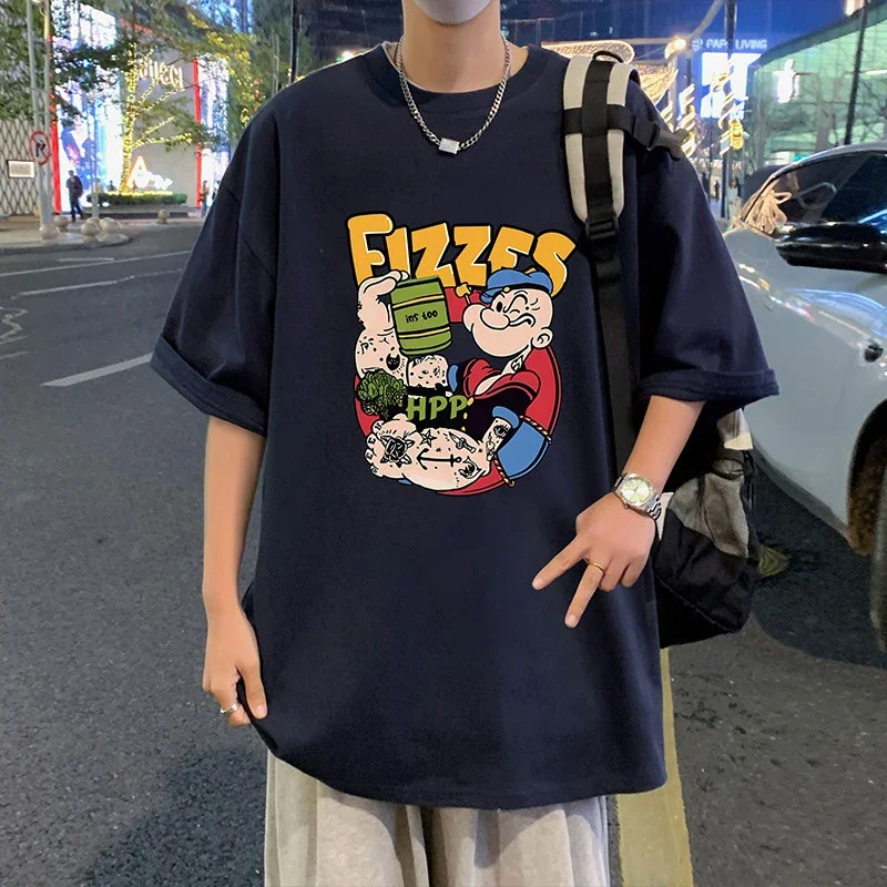 2025 Summer Men's Heavyweight Cotton T-Shirt
