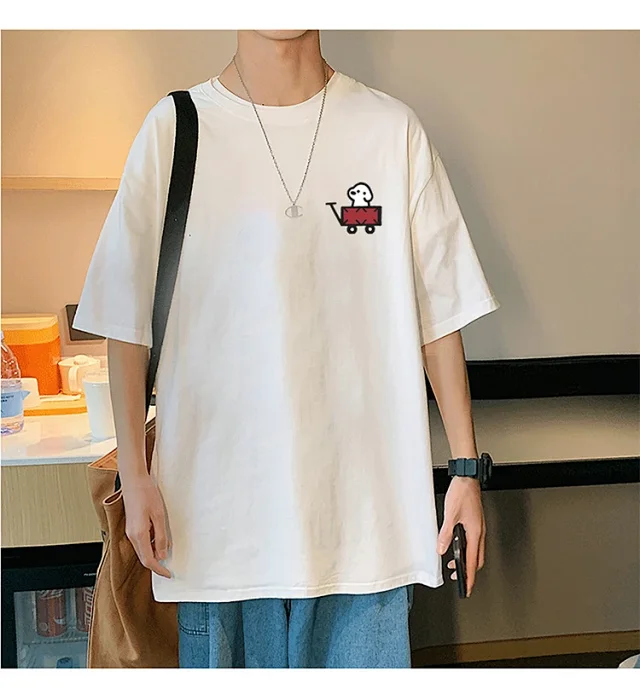 Cotton Short-sleeve T-shirt for Boys Summer 2025 Detail