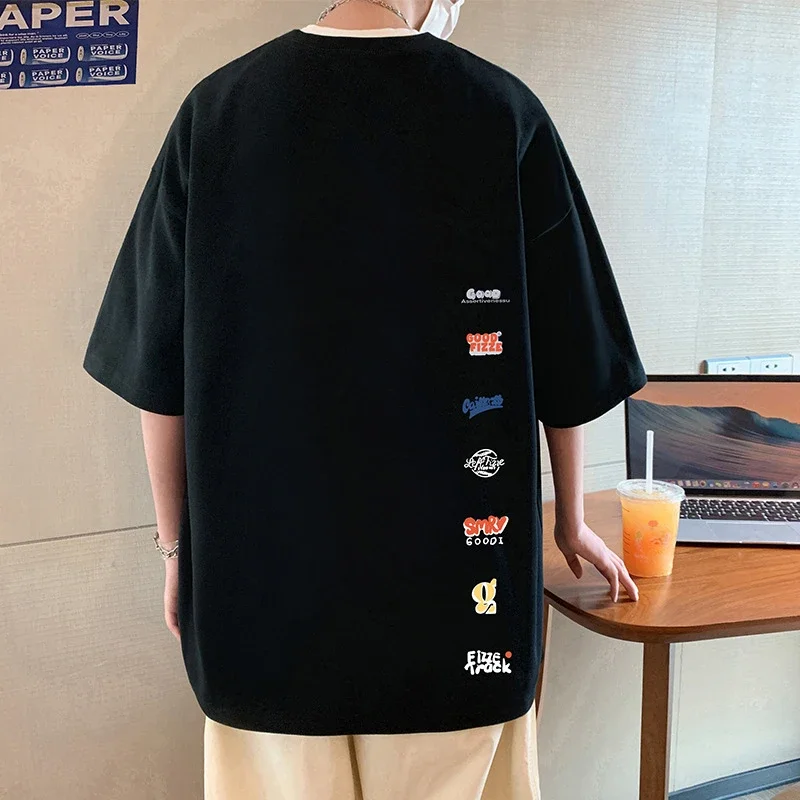 Men's Summer Oversize Round Neck Tee