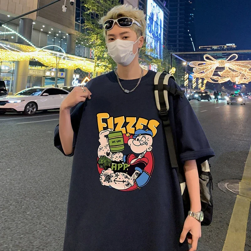 2025 Summer Men's Heavyweight Cotton T-Shirt